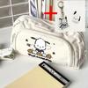 High-End Pochacco Sanrio Anime Kawaii Pen Bag Cute Cartoon Student Pencil Box Stationery Case Large Capacity Cosmetics Storage