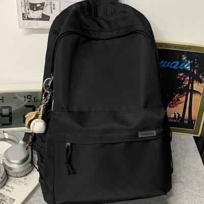 Schoolbag School Bag Junior High School Male High School Student College Student Fashion Simple Versatile Backpack Female Simple College Style