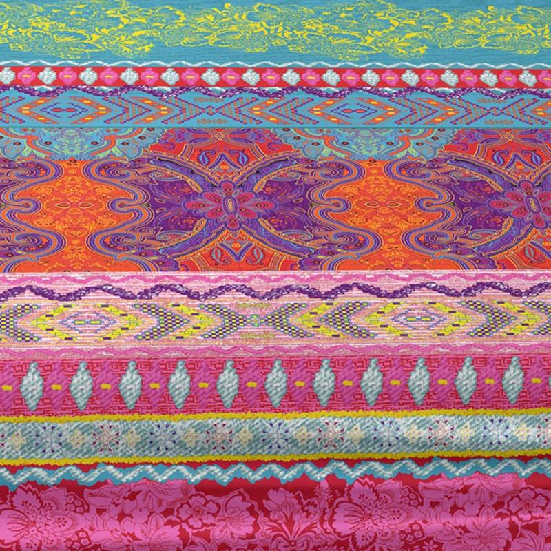 1 Bohemian Patterned Frosted Bedsheet, Bedroom Printed Bedspread, Bedding (Excluding Pillowcases)