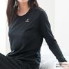 VENEX Long Sleeve Recovery 67340304 Women's T-Shirt, Black, Medium,
