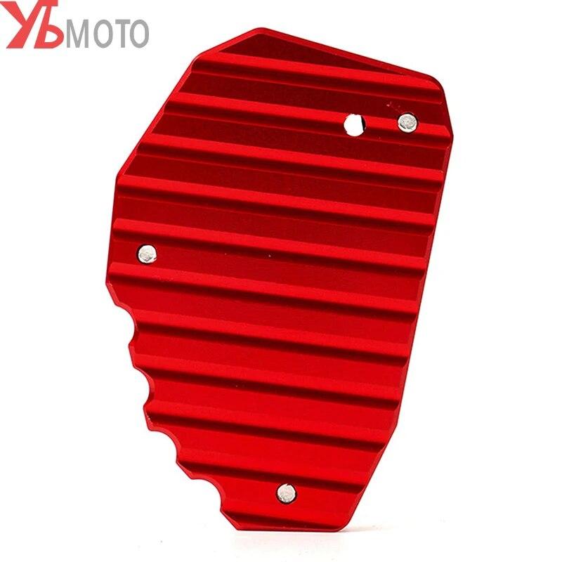 Motorcycle CNC Side Stand Extension Kickstand Enlarge Pad For Ducati SCRAMBLER 1100 Sport Icon Dark DesertX Desert X 2022 2023