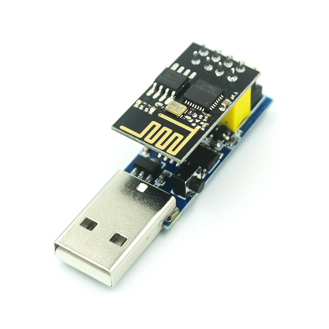 

ESP01 Programmer Adapter UART GPIO0 ESP-01 ESP-01S Adaptater ESP8266 CH340G USB to ESP8266 Serial Wireless Wifi Developent Board Downloade and ESP01