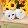 E26 E27 Screw B22 Bayonet Lamp Holder  To Us Eu Ac Power Plug Adapter Converter