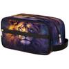 Custom Sublimation Print Pencil Pouch Double Zipper Waterproof Storage Bag Multipurpose Cosmetic Organizer for Bulk Sale