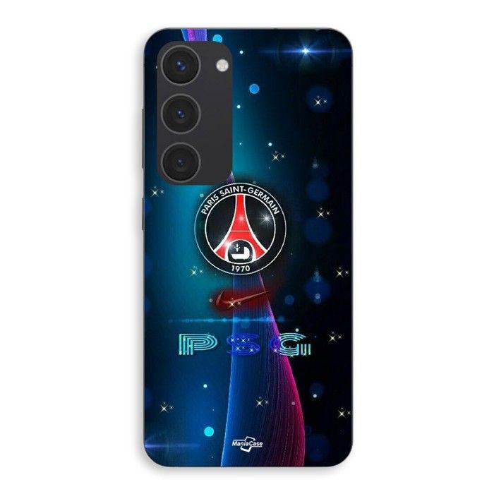 Coque de téléphone - MANIACASE - Samsung Galaxy S23 Plus - Silicone - Noir - Nike PSG