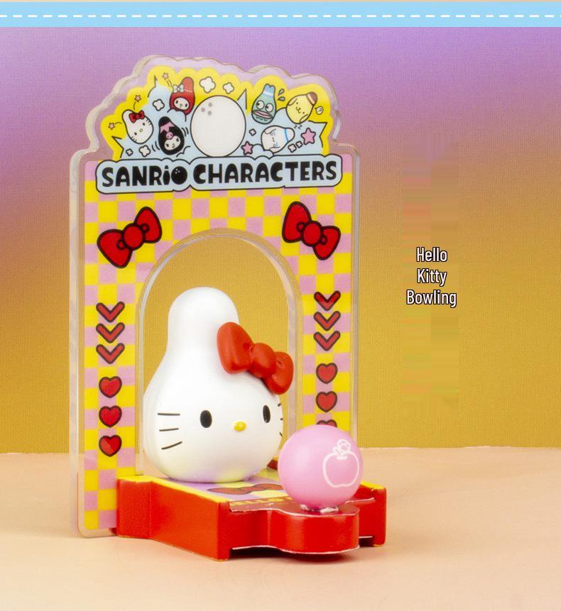 Sanrio Family Bowling Club Blind Bag Toy Figure and Desktop Ornament