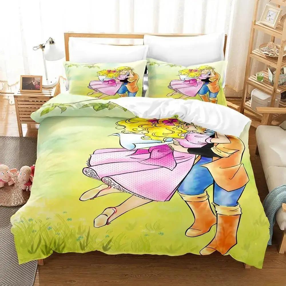 3D Print Manga Candy Anime Bedding Set Boys Girls Twin Queen King Size Duvet Cover Pillowcase Bed Boys Adult Home Textileextile