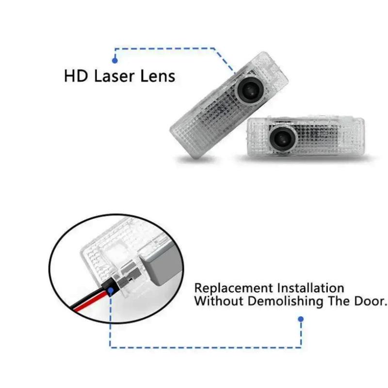 Land Rover Welcome Light for Range Rover, Discovery & Freelander - Non-fading Car Door Atmosphere Projector.