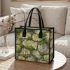 Moss Stone Pattern Women Tote Bag Casual Daily Use Handbag Large Capacity Fashion Outdoor Carry Bag
