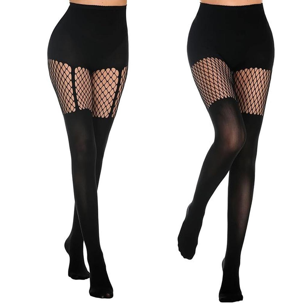 Black Silk Stocking Sexy Fishnet Socks Women High Silk Tight Stockings 2/3 Pcs