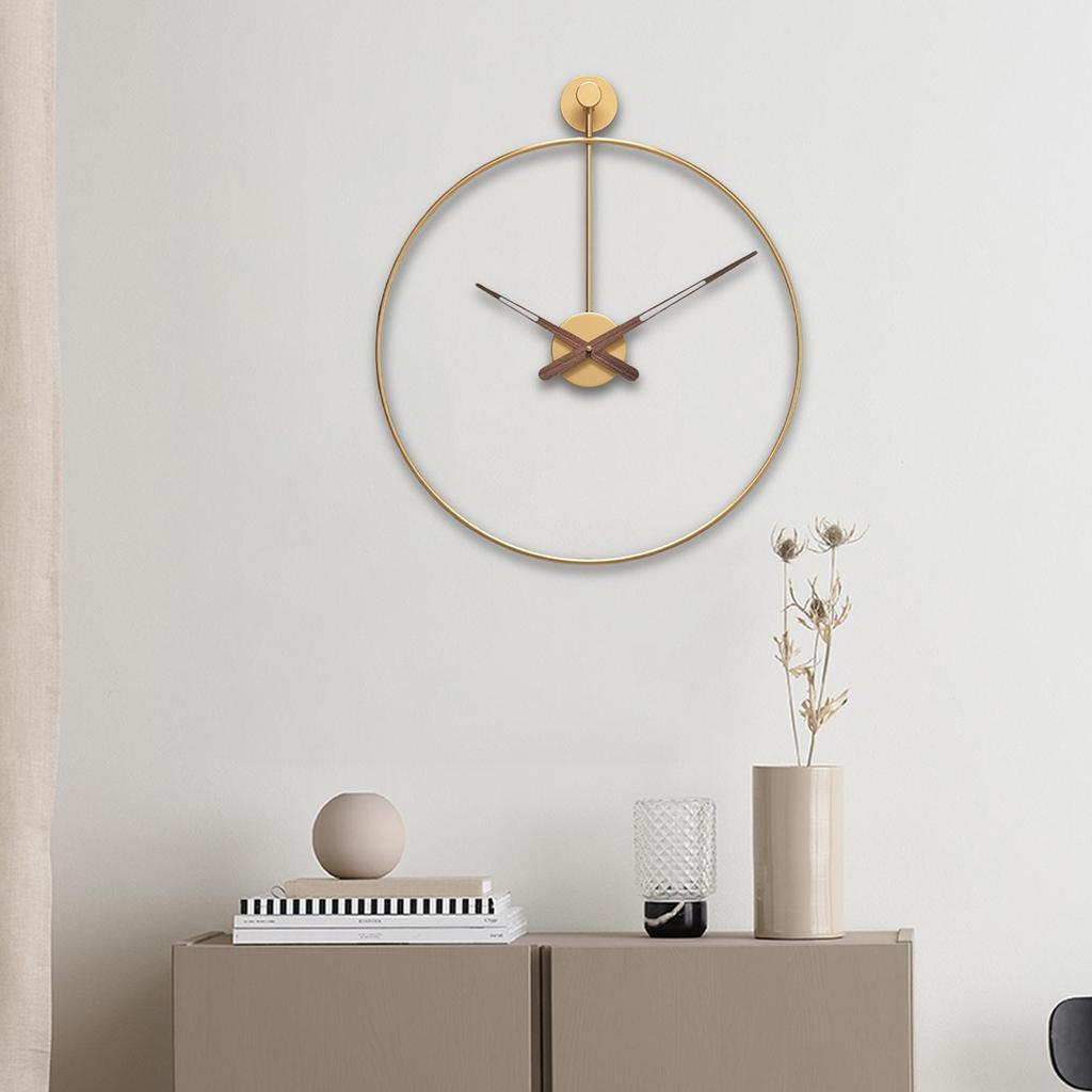 Nordische Wanduhr Geräuschlos Dekorativ für Küche Café Wohnzimmer