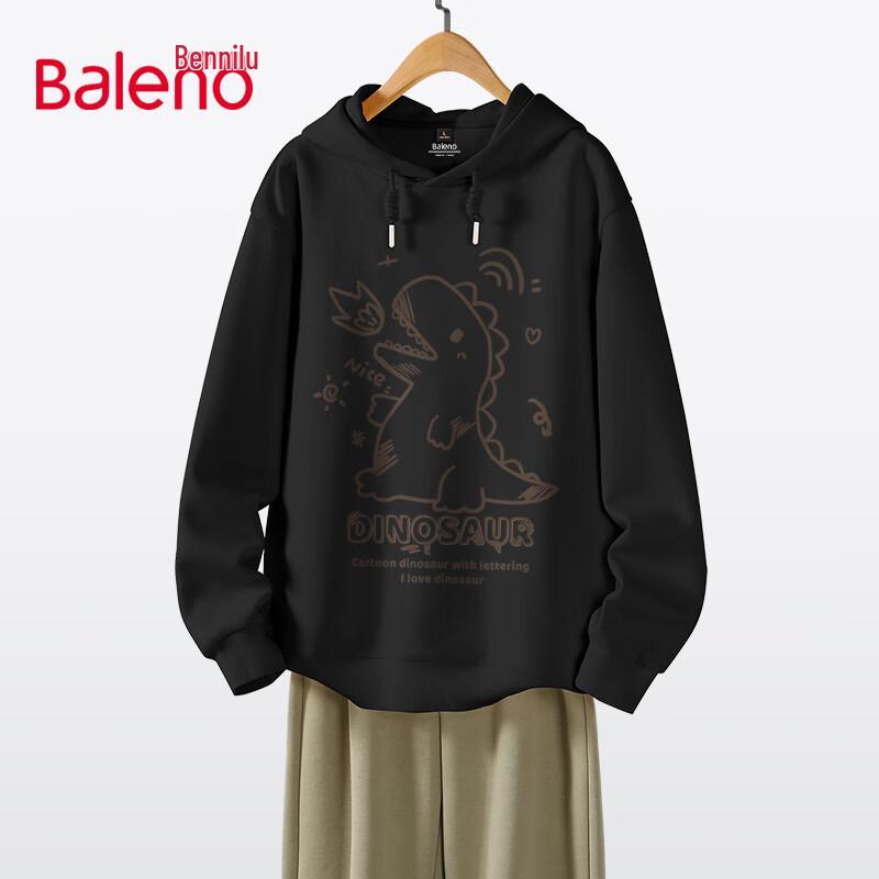 

Baleno Unisex Cartoon Print Heavyweight Hooded Sweatshirt XL