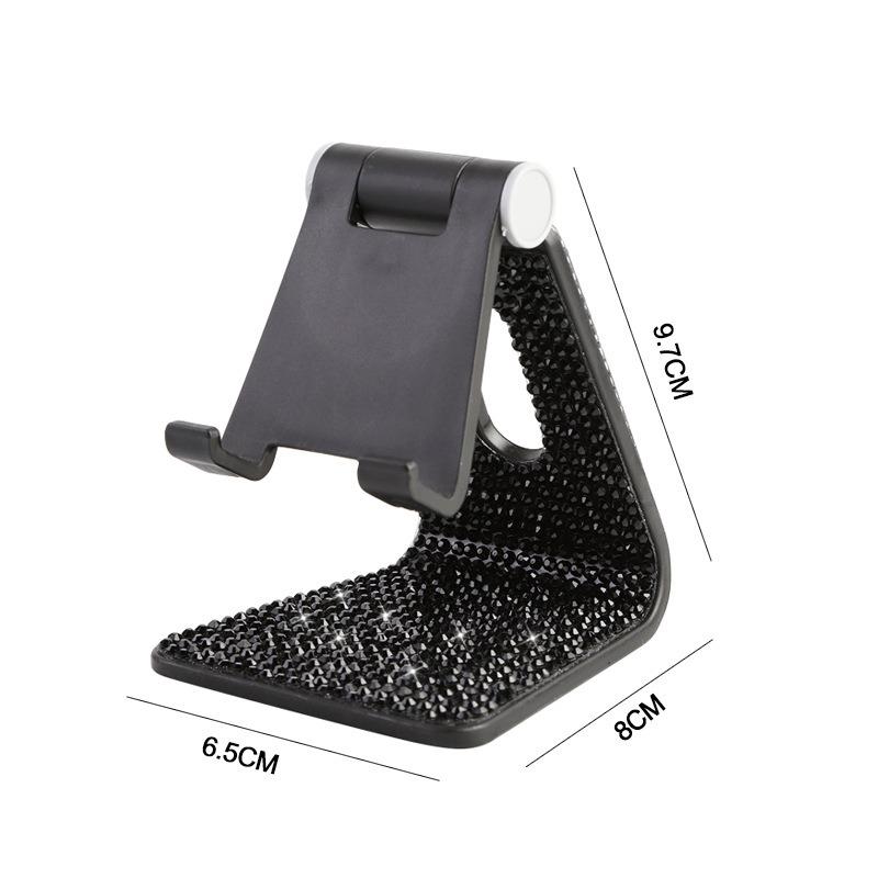 Diamantbesetzter Handyhalter Büro-Handy-Ständer Desktop-Artefakt Tablet-Ständer