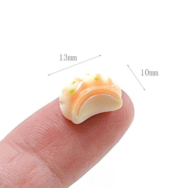 3Pcs 1/12 Scale Mini Simulation Steamer Basket Pan Fry Dumplings Roasted Wheat Model Dollhouse Kitchen Decoration Toys