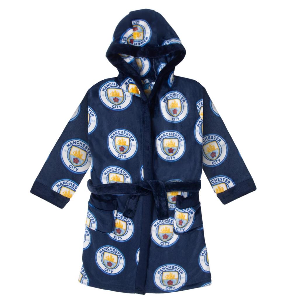 Manchester City FC Boys City Dressing Gown