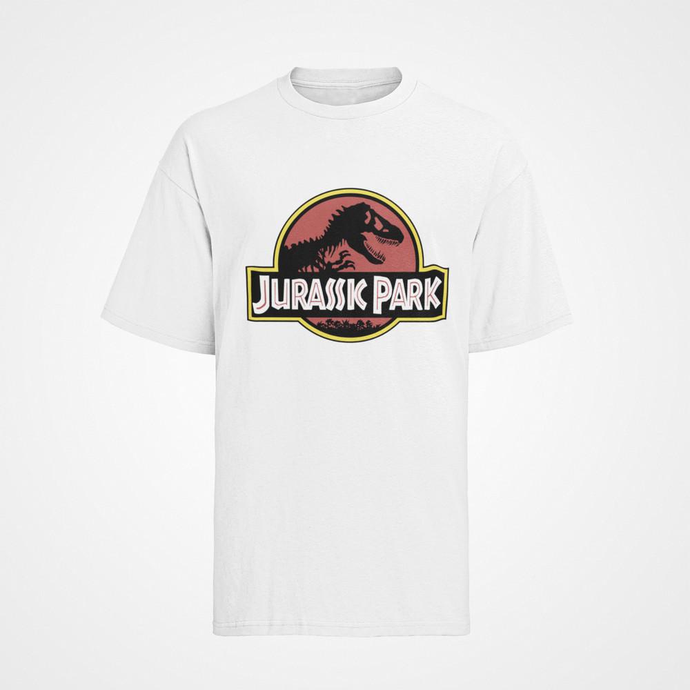 

Reto Jurassic Park Dino T-rex Movie Cotton T-Shirt Mens S-XXXL M