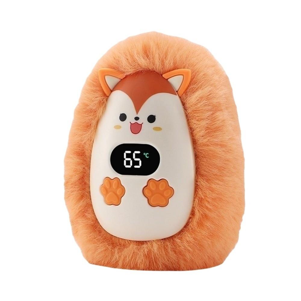 Digital Display Plush Hand Warmer Adjustable 3 Temperature Pocket Heater  Indoor Use