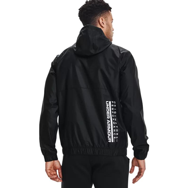 Under Armour Summit Casual Windbreaker Jacket Men Jackets Black 1363652-001
