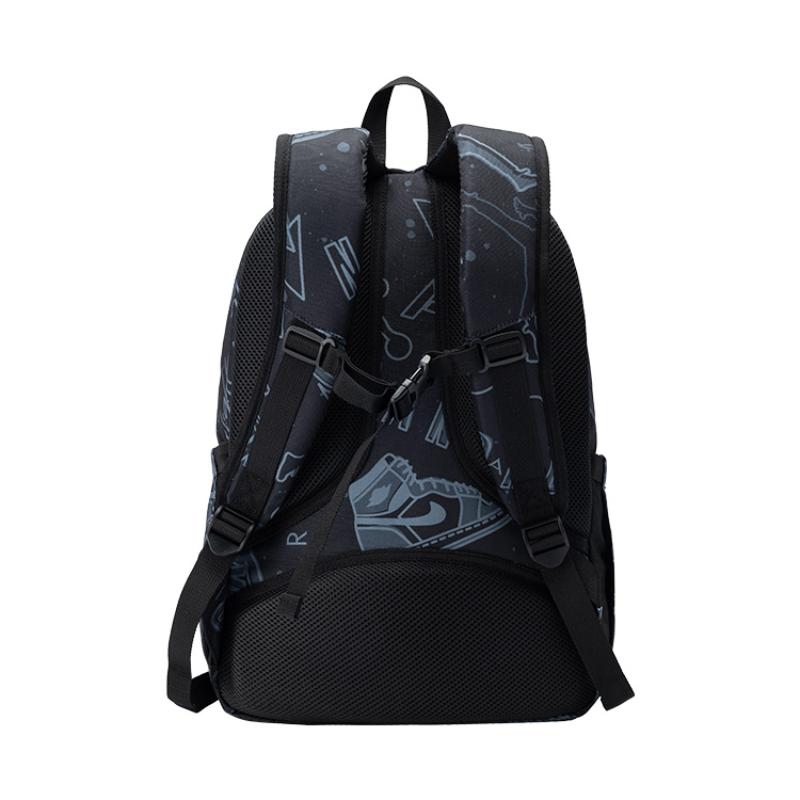 Jordan Polyester Rucksack Regular Unisex Graffiti Schwarz Jordan JD2513167GS-002