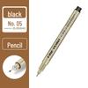 Kusuo Art Black Drawing Pen Set - 12 Quick-Dry, Water & Fade Resistant, Anime Hand-Painted Syringe Liners