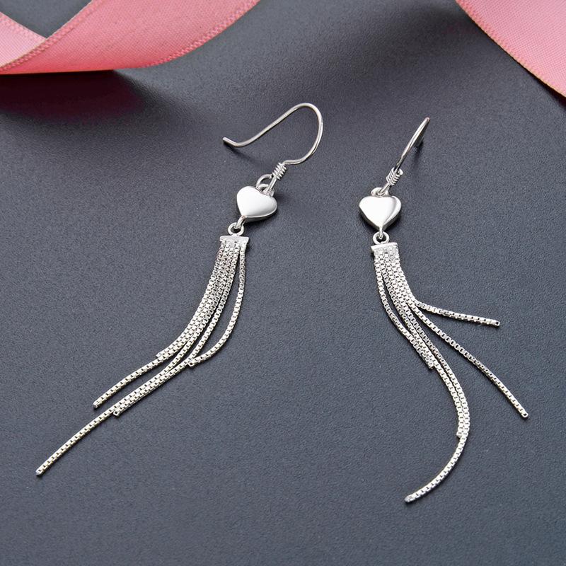 Lindon 925 Sterling Silver Earrings Drop Earrings For Women Wedding Party Gifts
