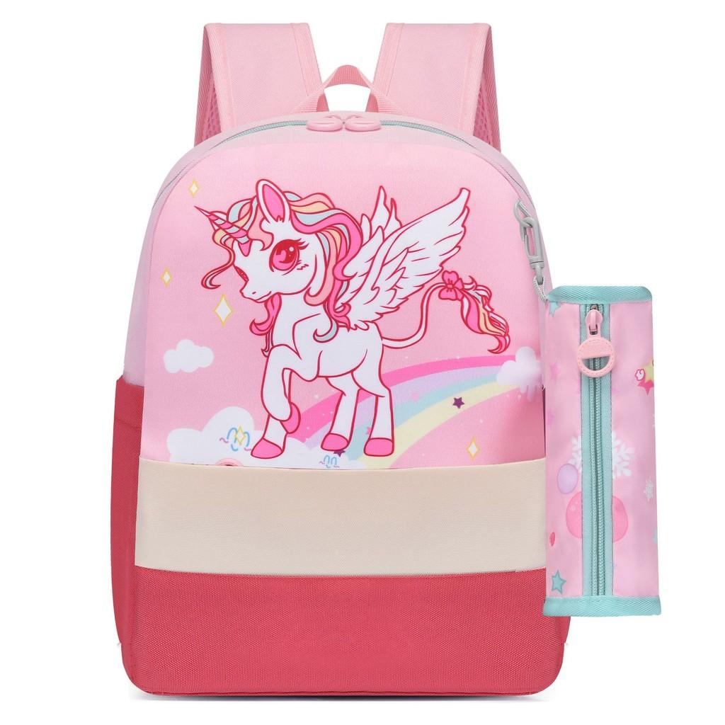 Fun And Cute Breathable Durable Canvas School Backpack For Boys And Girls