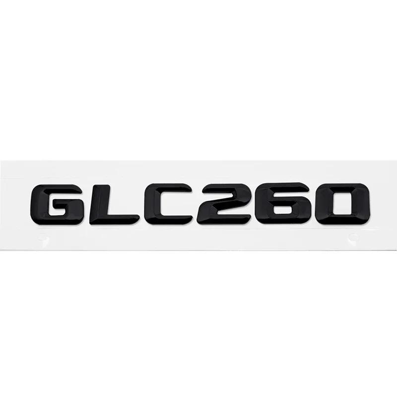 Alloy ABS Car Emblem Sticker Rear Trunk Letter Number Badge for Mercedes Benz GLC43 GLC63 GLC200 GLC260 GLC300 Accessories