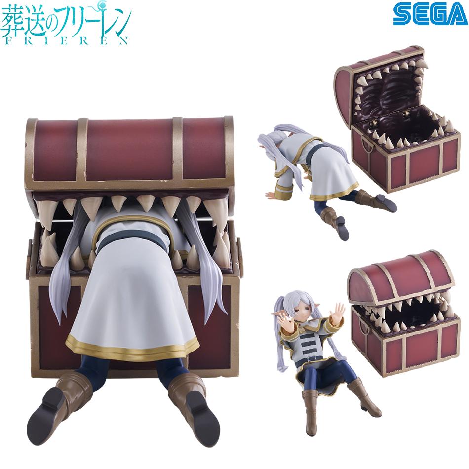 Frieren Beyond Journey's End Frieren Treasure Box Monster Anime Figure Lovely Toy Fern Noodle Stopper Action Figurine