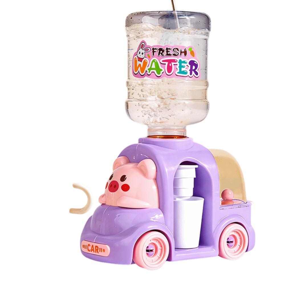 Cute Dinosaur Water Dispenser Toy Dual Water Dispenser Juice Dispenser Toy Pretend Play Toy Style D