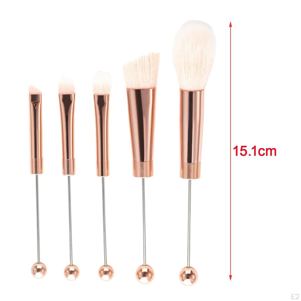 5x Makeup Brushes Set Brush Kits Foundation Eyeshadow Eyebrow Professional Cosmetic