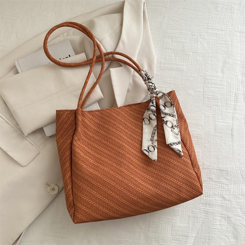 2024 New Fashion Street Style Pu Tote Shoulder Bag Women's Handbag