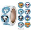 500 Pcs/roll Teacher Reward Sticker Fun Motivation Animal Sticker For School Teacher Student Stationery Stickers