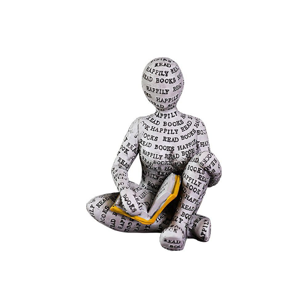 1 Stück Kunst Kreative Abstrakte Denker Skulptur Schreibtisch Ornament Zubehör Heim Büro Deko Statue