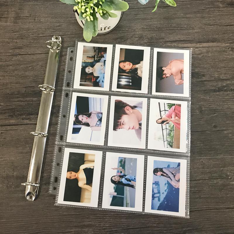 Four-Grid & Nine-Grid Card Album Refill Pages for Loose-Leaf Journals (A4/A5)