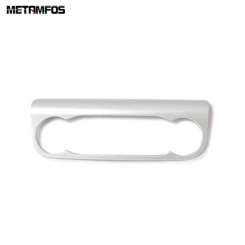 Center Console Air Condition AC Switch Panel Cover Trim For Ford Kuga Escape Carbon Fiber Interior Accessories