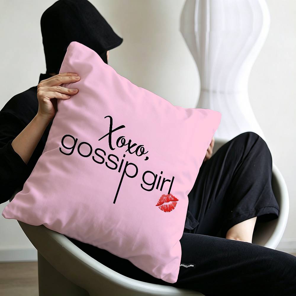 Classic TV Series Gossip Girls pillow cover sofa cushion cover home room decoration children gift