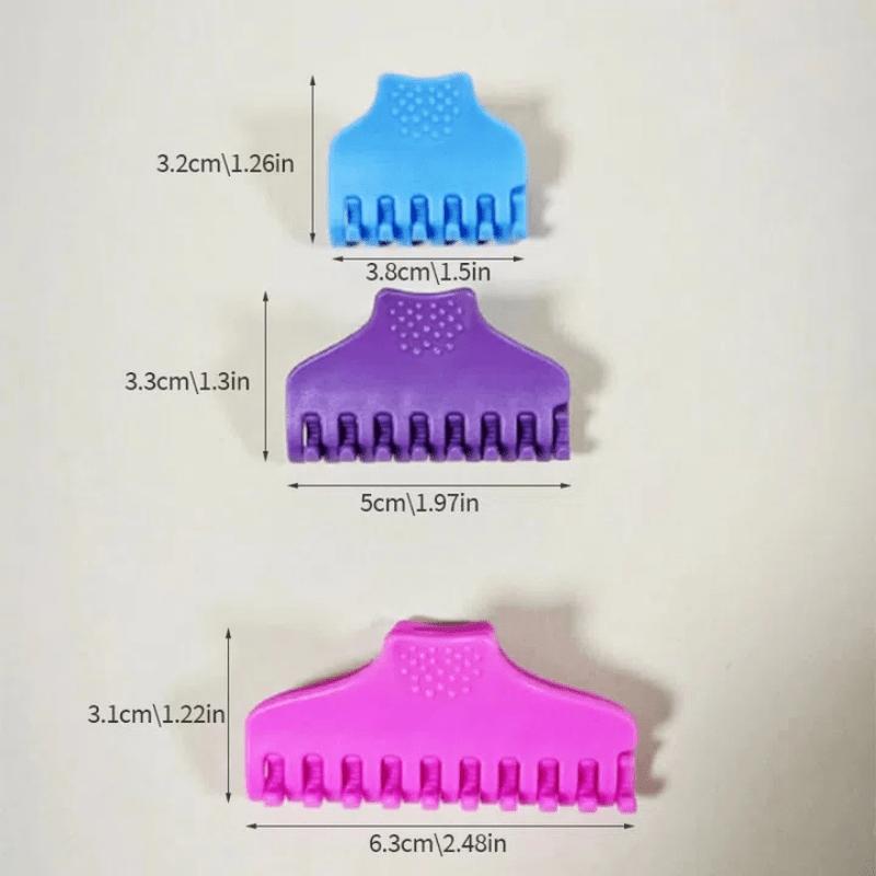 25pcs Multifunctional Hair Styling Claw Clips Set Hair Grips Fluffy Volumizing Curling Salon Rollers Hairdressing Accessories