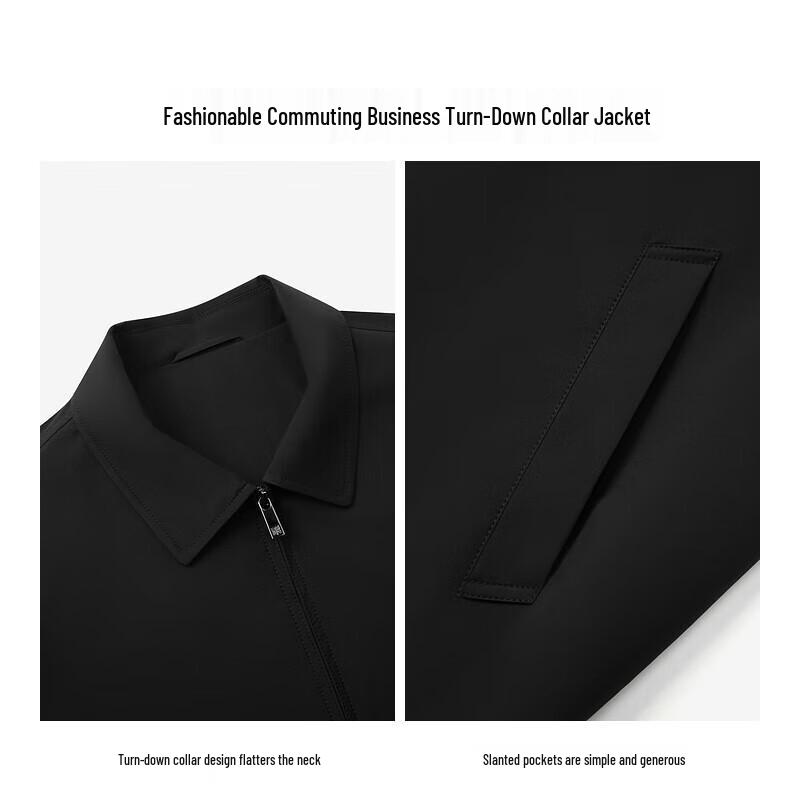 K-Boxing Men's Water-Repellent Business Jacket