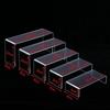 Stackable Structure Figurine Display Stand Transparent Acrylic Doll Display Stand  Makeup Organizer