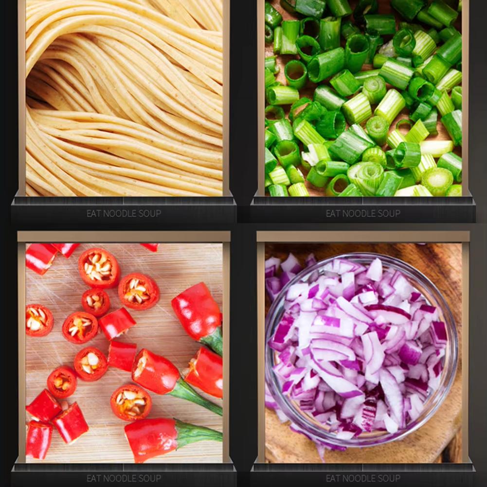 Manual Stainless Steel Noodle Garlic Cut Roller Cutter Dough Cutting Maker Helper Tool Dough Cutting Maker Kitchen Tool