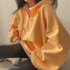 Sudadera con capucha para mujer, media cremallera, manga larga extragrande, bolsillo, informal, holgada, con capucha, para primavera, otoño, invierno