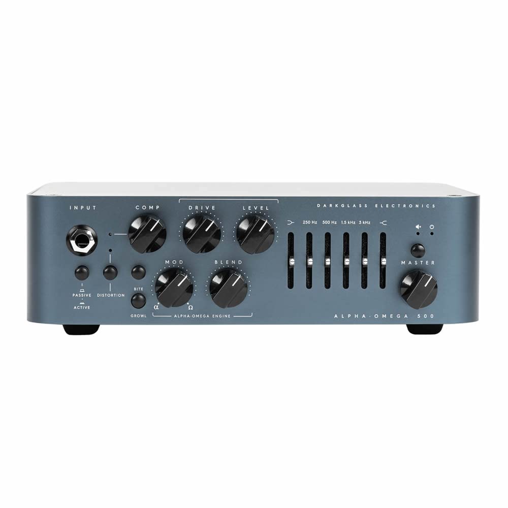 Darkglass Electronics Darkglass Electronics Bass Head Amplifier Alpha Omega 500 Set with Coaster []