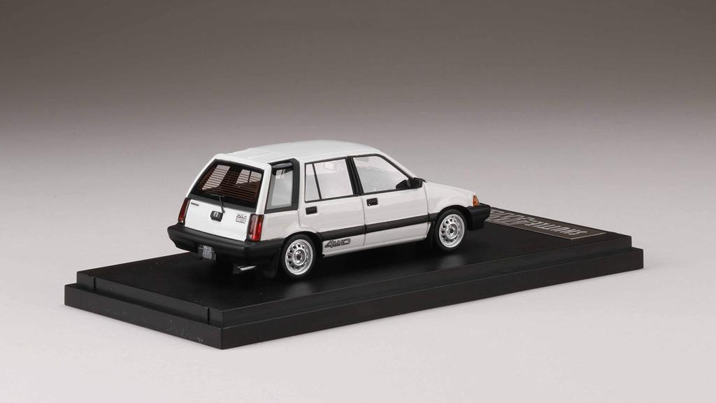 MARK43 Honda Civic Shuttle 4WD M 1984 White 1/43 (AR) (Finished Model)