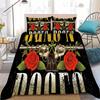 3D Print Rock Band G-Guns N R-Roses Bedding Sets Skin Friendly Duvet Covers Comfortable And Lovely Suitable For All Ages