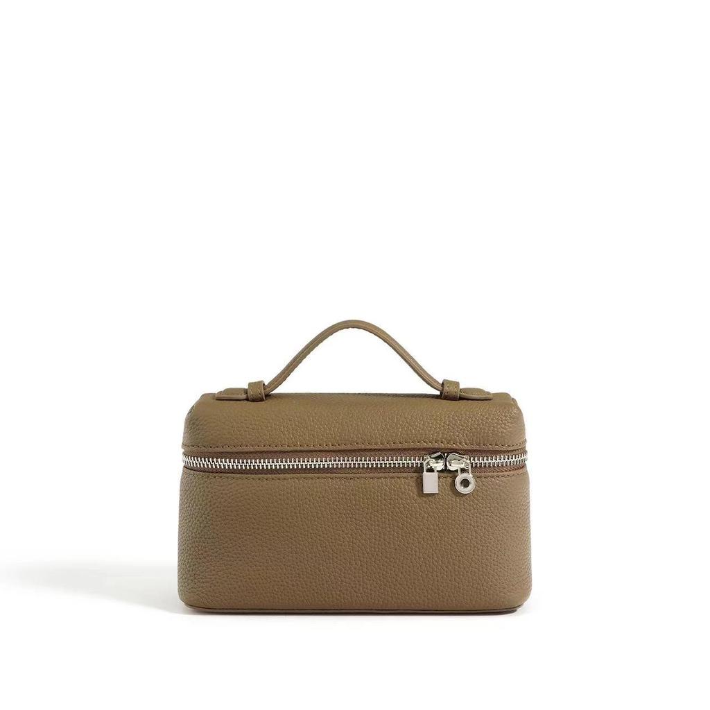 2024 Spring Women’s Genuine Leather Crossbody & Shoulder Square Bag – Trendy Underarm Handbag