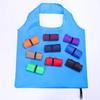 Solid Color Reusable Foldable Shopping Bag Totes Eco Friendly Shopper Portable Large Capacity Shoulder Handbags Grocery Bags
