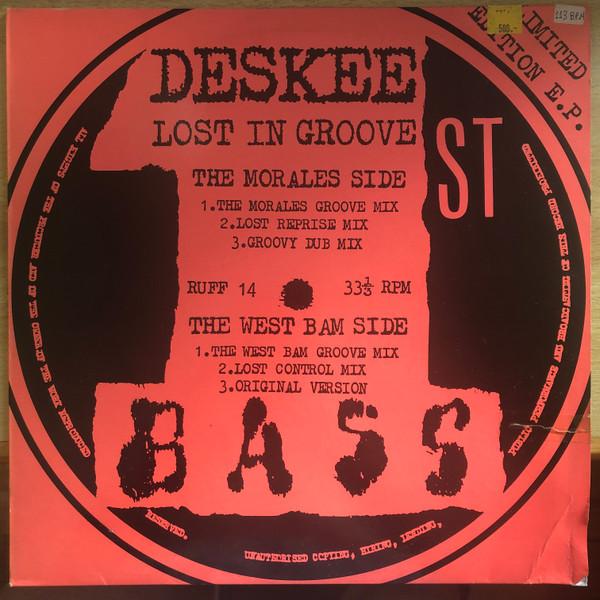 

12-дюймовая пластинка DESKEE Lost in Groove RUFF14 1st Bass 1991 UK Dance Electronica Б/у