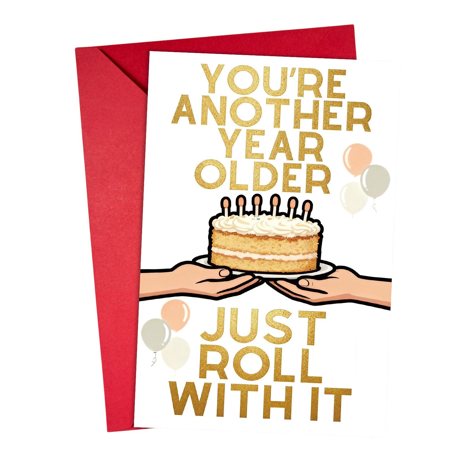 

10 Cartoon Birthday Card Envelopes Set With A Variety Of Creative Birthday Greeting Cards One Size