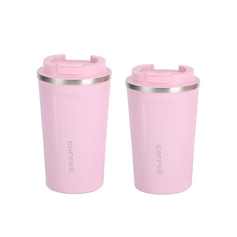 Large Capacity 304 Stainless Steel Coffee Cup with Silicone Sleeve - Double-Wall Vacuum Insulated Travel Mug