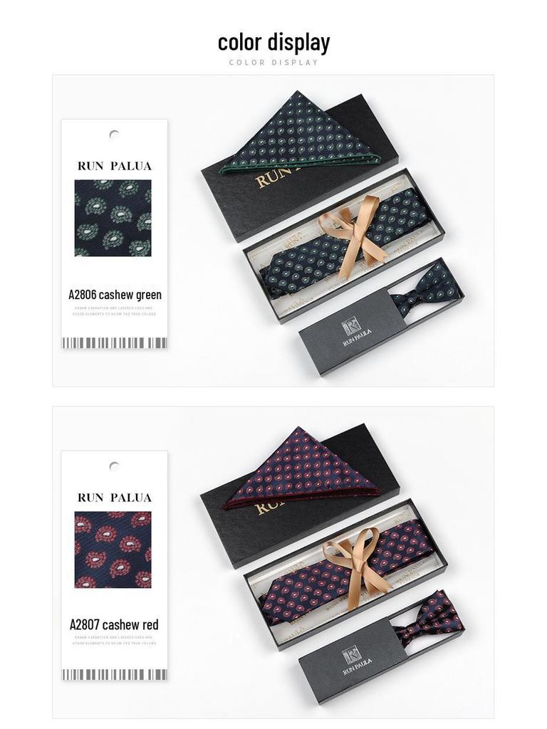 Erkek Resmi Papyon ve Cep Mendili Seti - Profesyonel Giyim İçin Zarif Takım Elbise Aksesuarları